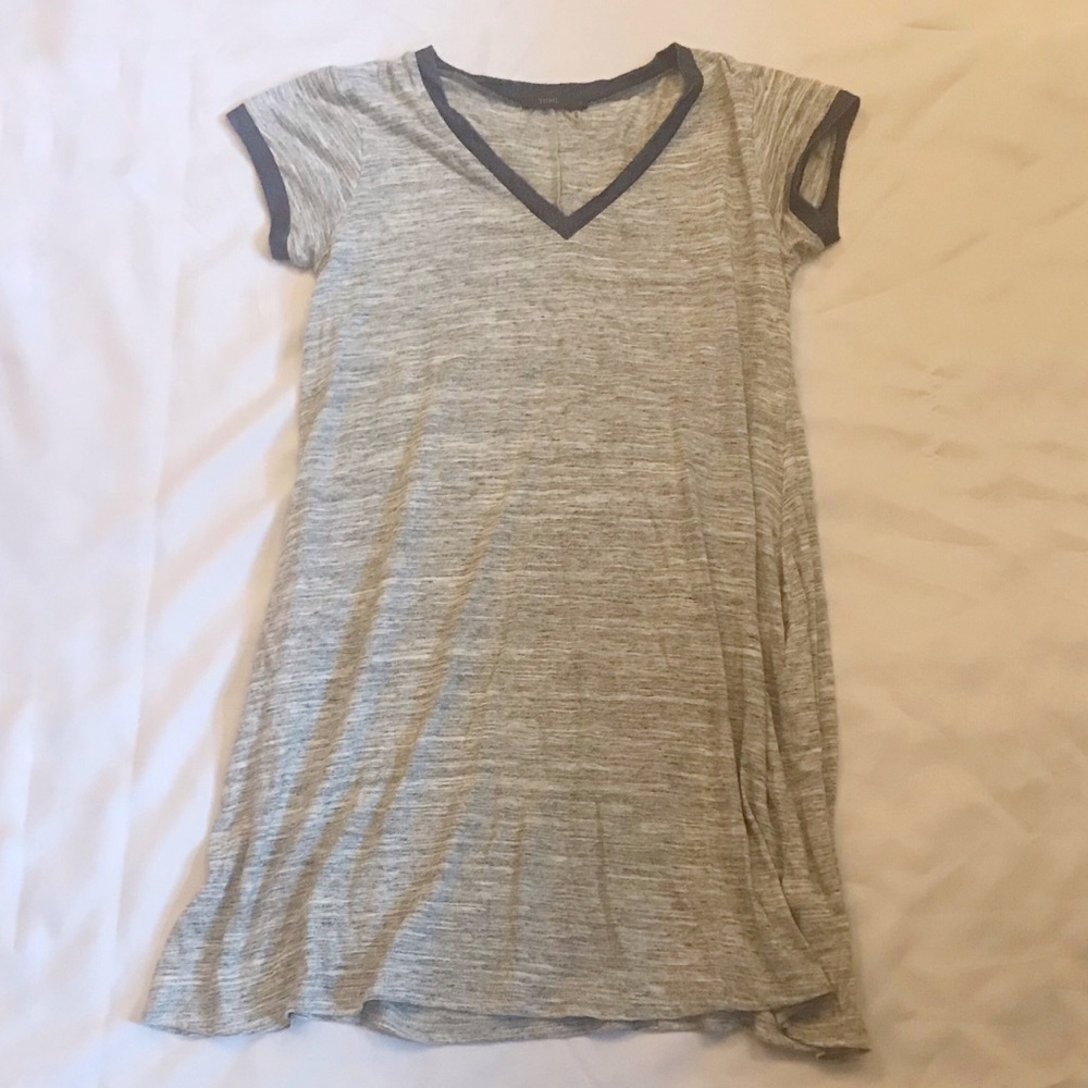 Heather Grey Tshirt Dress